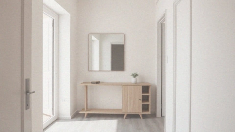 Jak optycznie powiększyć mały przedpokój?