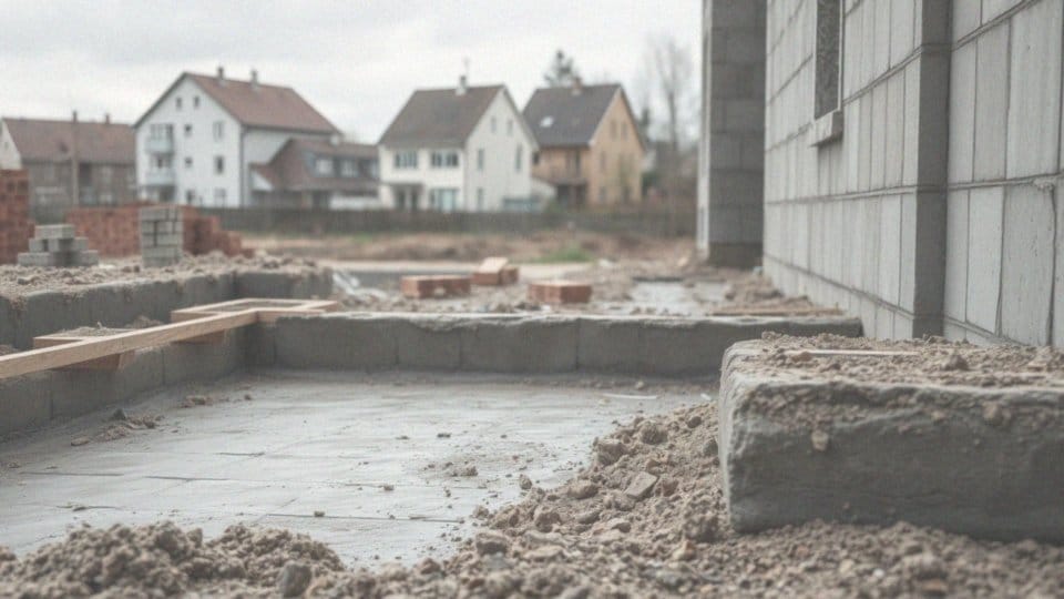 Kiedy można przystąpić do dalszych prac budowlanych na świeżych fundamentach?