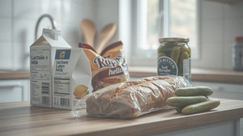 Jakie produkty mogą powodować ból brzucha mimo diety bezlaktozowej?