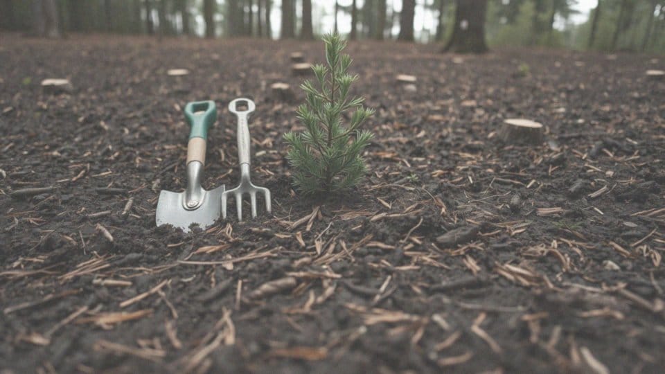Jak przygotować miejsce do sadzenia sosny z lasu?