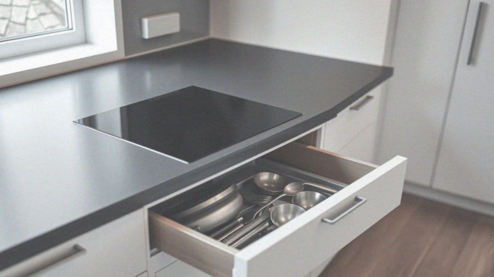 Dlaczego szuflada pod płytą indukcyjną nagrzewa się do 60°C?