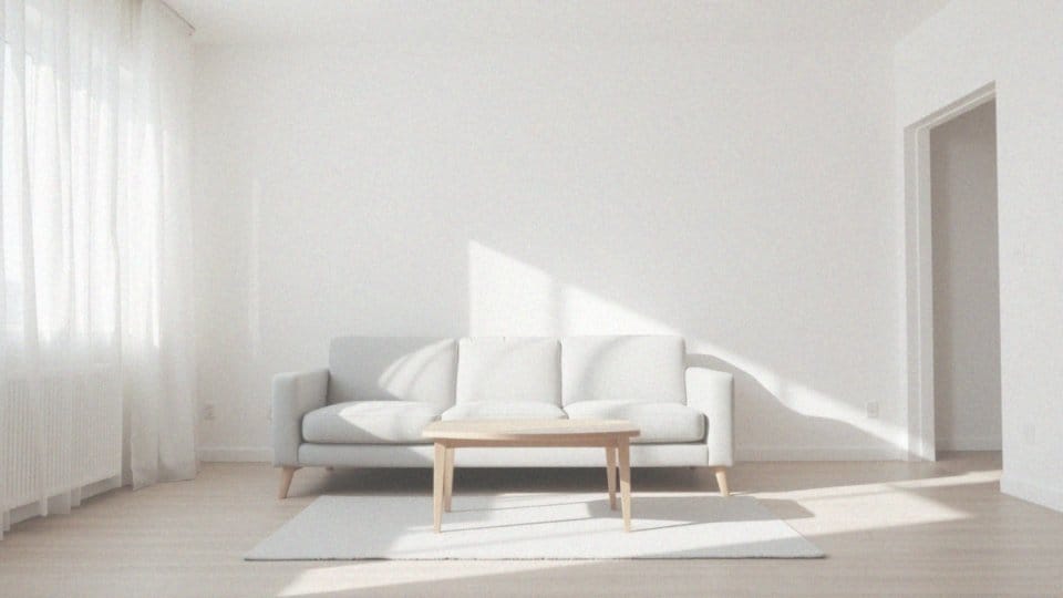 Jak minimalizm może pomóc w powiększeniu ciemnego pokoju?