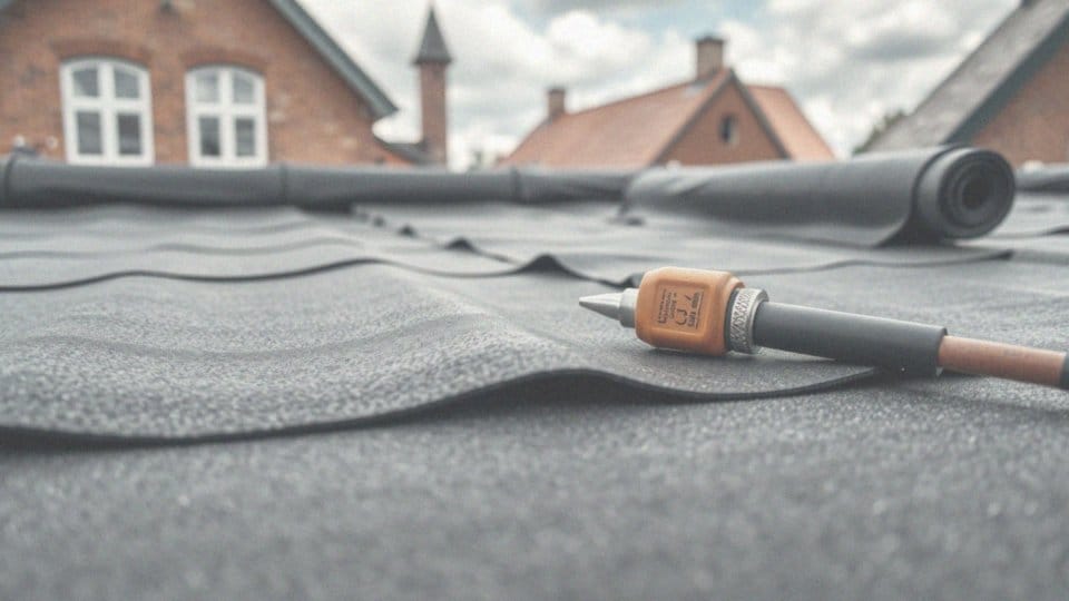 W jaki sposób układa się papę termozgrzewalną?