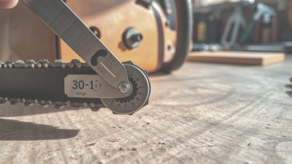 Jakie są prawidłowe kąty ostrzenia łańcucha?