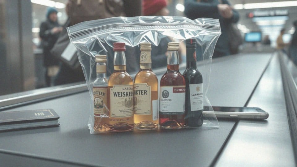 Jakie przepisy bezpieczeństwa dotyczą alkoholu w bagażu podręcznym?