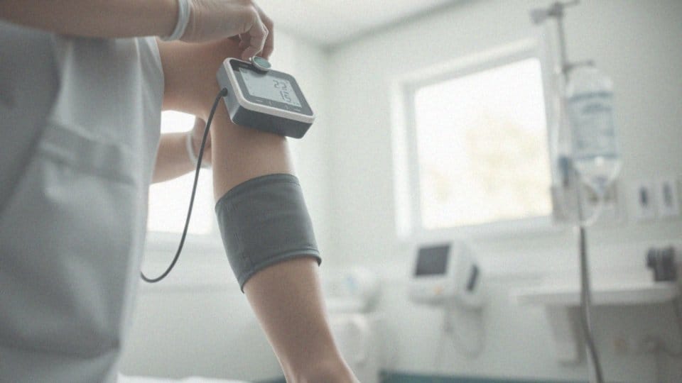Jak można monitorować ciśnienie krwi w nogach?