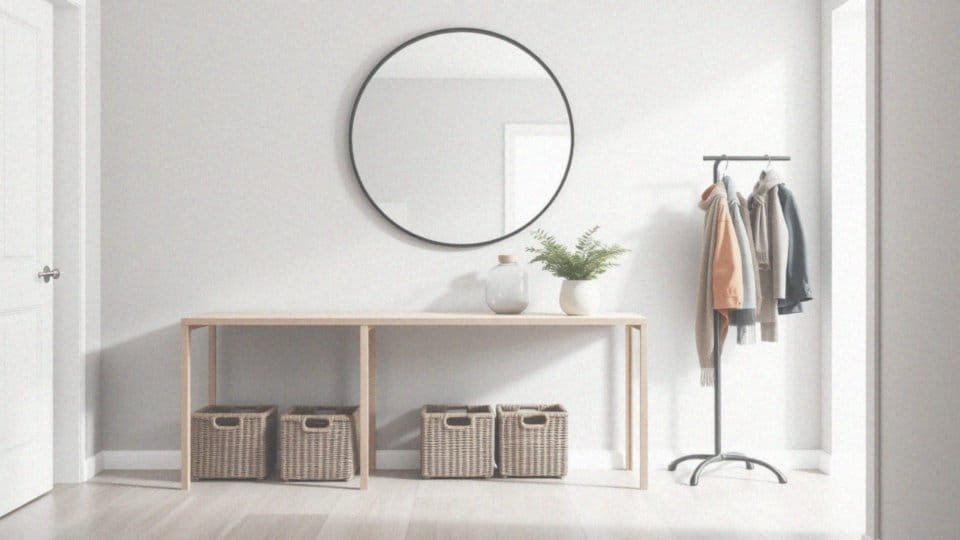 Jak stworzyć stylowy przedpokój z przestrzenią do przechowywania?