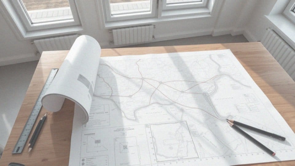 Jakie skróty znajdują się na mapach do celów projektowych?