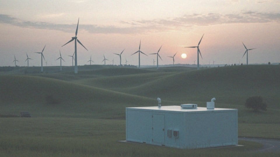 Jakie są aspekty dotyczące systemów magazynowania energii w elektrowniach wiatrowych?