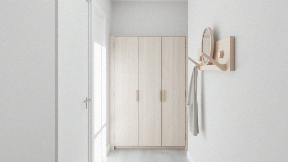 W jaki sposób wieszak może dekorować korytarz?