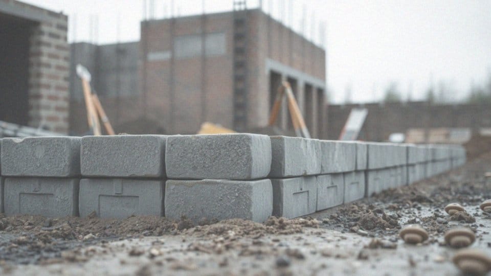 Jakie są właściwości bloczków fundamentowych?