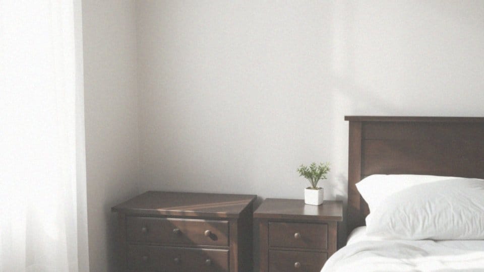 Ciemne meble w sypialni – jaki kolor ścian wybrać dla harmonii?