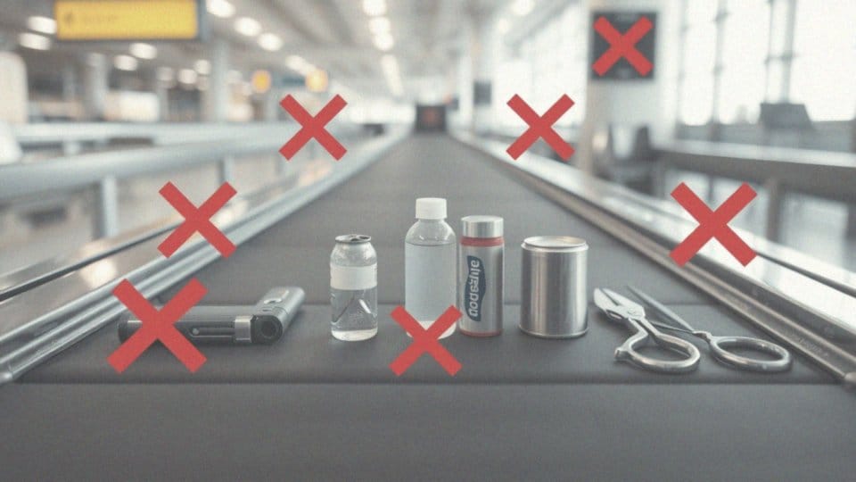 Czego nie można mieć w bagażu podręcznym? Sprawdź zakazane przedmioty