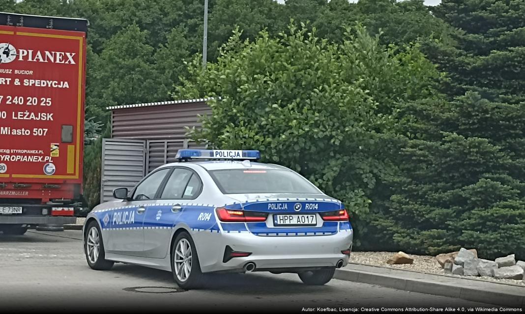 Ucieczka kierowcy przed policją zakończona zatrzymaniem w Rudzie Śląskiej