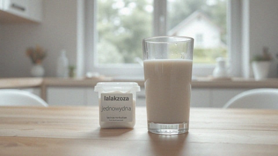 Laktoza jednowodna a alergia na mleko – różnice i objawy