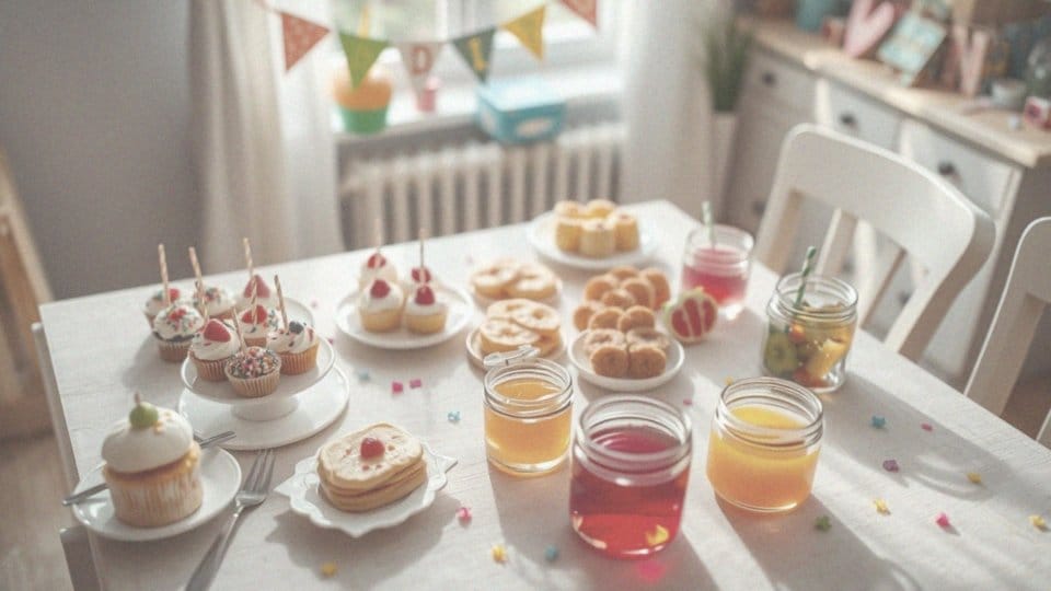 Słodkie przekąski dla dzieci na urodziny – pyszne pomysły na przyjęcie